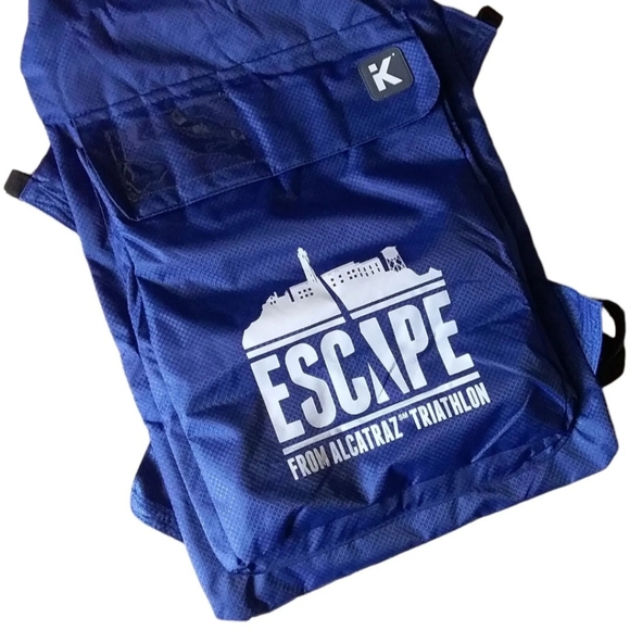 KitBrix PoKit Backpack Rucksack Escape From Alcatraz Triathlon Graphic - Picture 3 of 9